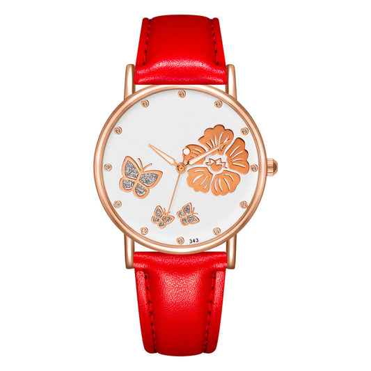 Fashion Ladies Watches Rhinestone Belt - Novaluxe