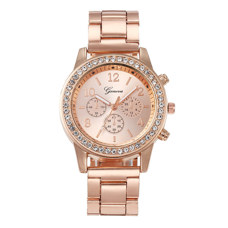 Fashion Steel Belt Men's And Ladies' Watches Couple Quartz Watch - Novaluxe