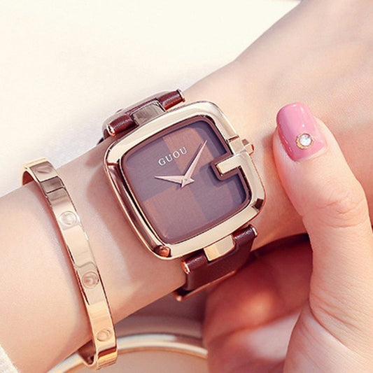 Square bracelet watch - Novaluxe