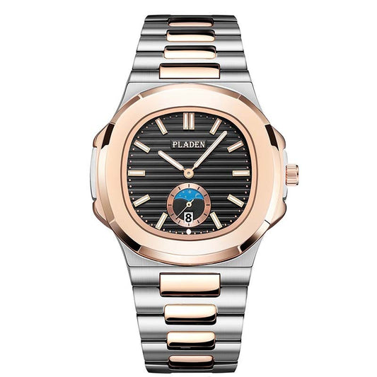 Pladen Waterproof Quartz Watch – Stylish, Durable, and Precise Timekeeping