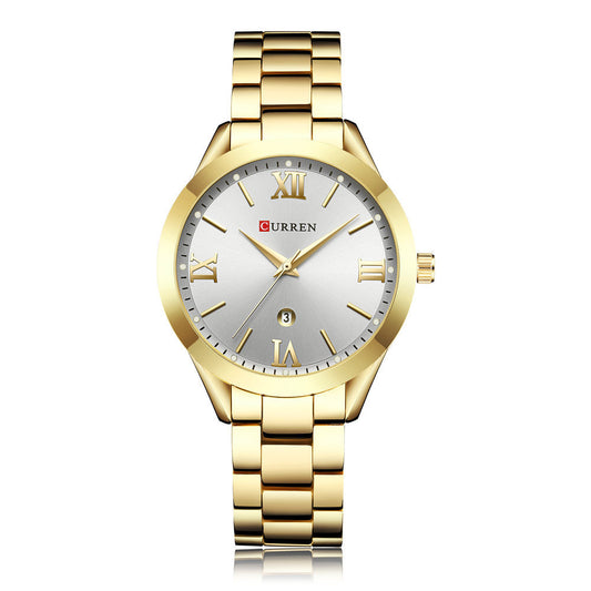 CURREN 9007 Rose Gold Watch Women Quartz Watches Ladies Top Brand Luxury Female Wrist Watch Girl Clock Relogio Feminino - Novaluxe