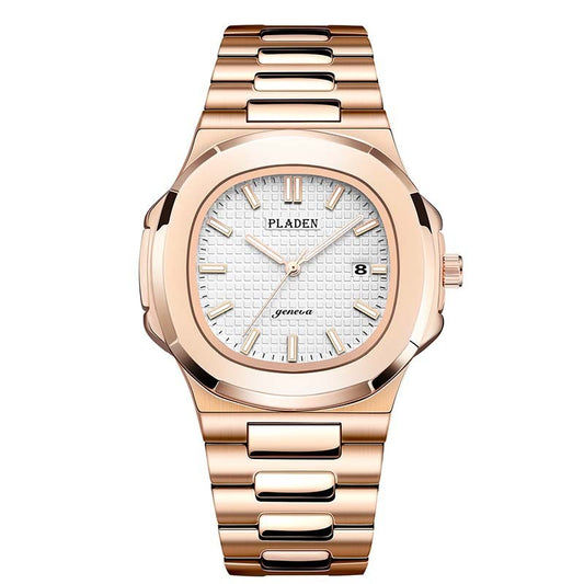 Pladen Waterproof Quartz Watch – Stylish, Durable, and Precise Timekeeping