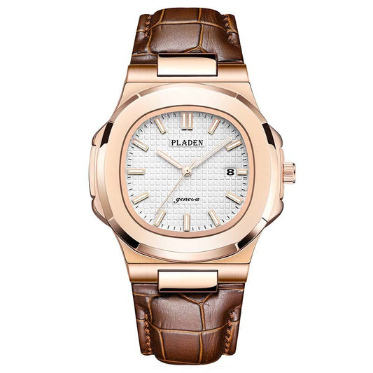 Pladen Waterproof Quartz Watch – Stylish, Durable, and Precise Timekeeping