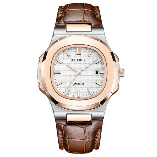 Pladen Waterproof Quartz Watch – Stylish, Durable, and Precise Timekeeping