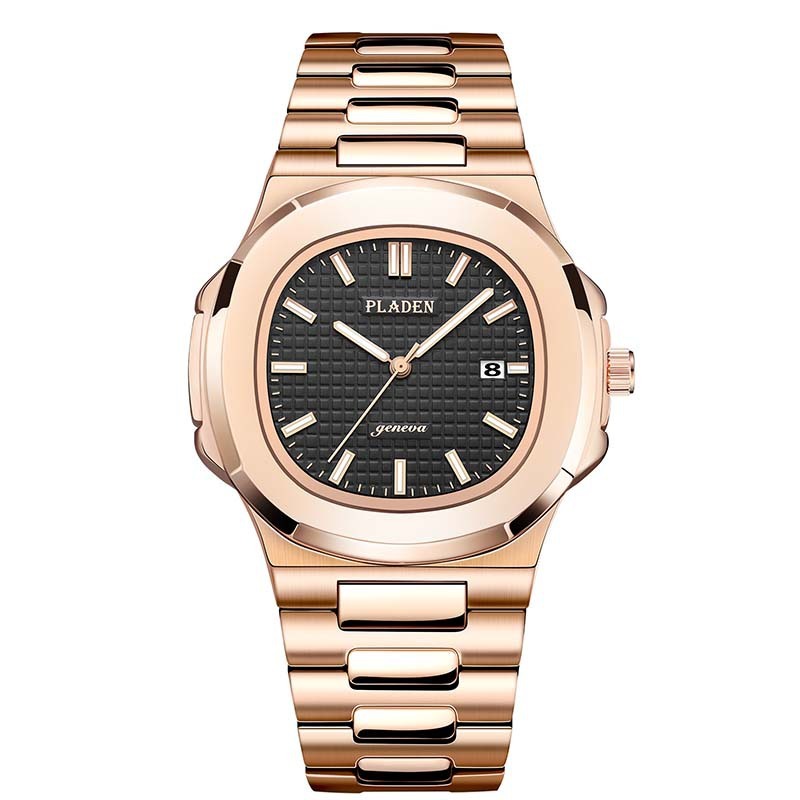 Pladen Waterproof Quartz Watch – Stylish, Durable, and Precise Timekeeping