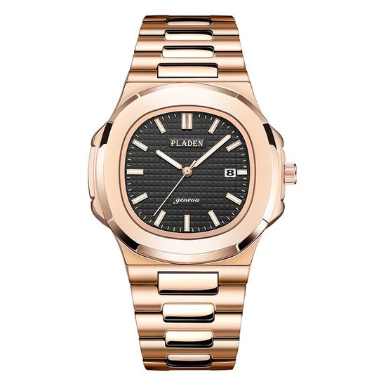 Pladen Waterproof Quartz Watch – Stylish, Durable, and Precise Timekeeping