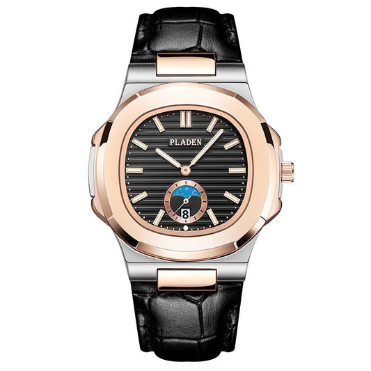 Pladen Waterproof Quartz Watch – Stylish, Durable, and Precise Timekeeping