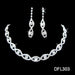 Two pieces of jewelry set, fashion bride jewelry set, electroplating alloy elegant jewelry factory direct sales - Novaluxe