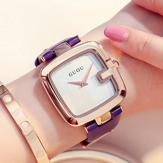 Square bracelet watch - Novaluxe
