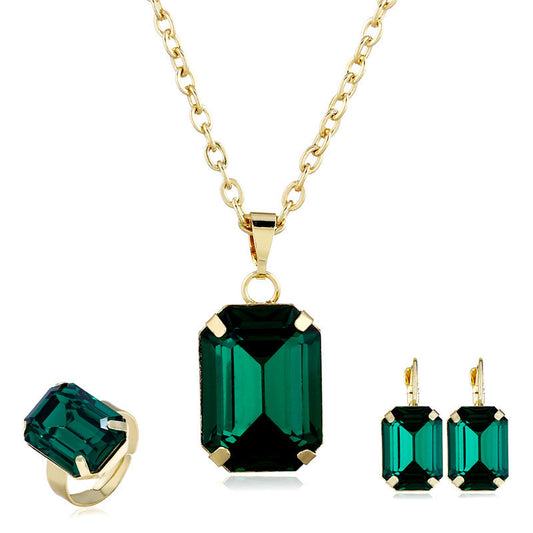 Bridal jewelry European and American jewelry set - Novaluxe
