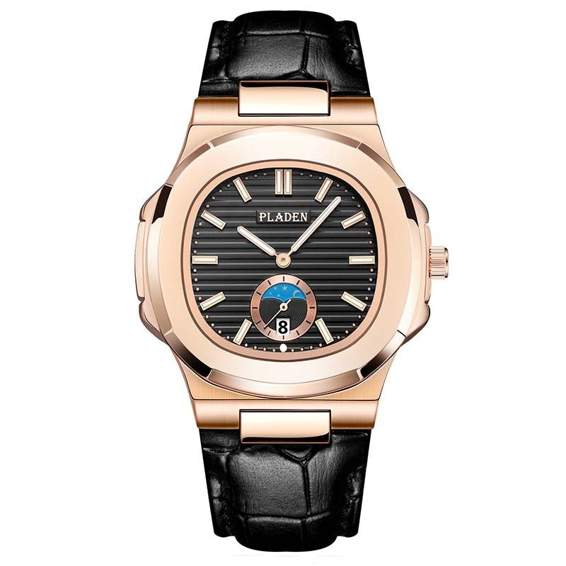Pladen Waterproof Quartz Watch – Stylish, Durable, and Precise Timekeeping