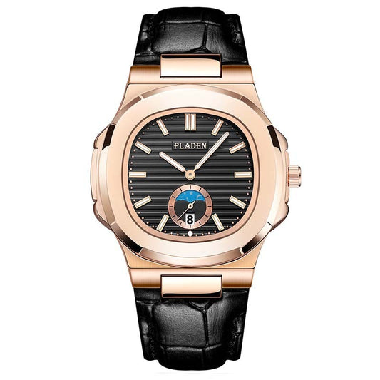 Pladen Waterproof Quartz Watch – Stylish, Durable, and Precise Timekeeping