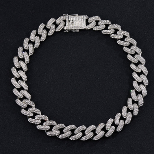 Jewelry Hip Hop Rhinestone Necklace Trend Bold Chain - Novaluxe