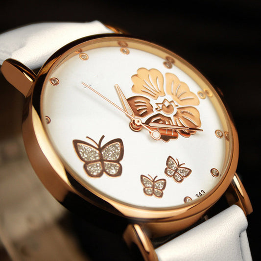 Fashion Ladies Watches Rhinestone Belt - Novaluxe