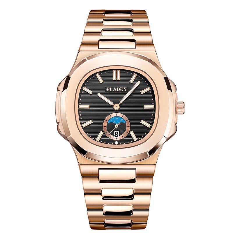 Pladen Waterproof Quartz Watch – Stylish, Durable, and Precise Timekeeping