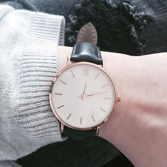 Fashion Women Watches Leather Quartz Watch for Ladies Clocks - Novaluxe