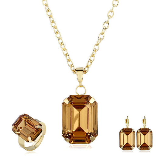Bridal jewelry European and American jewelry set - Novaluxe