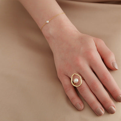 Ring pearl ring - Novaluxe
