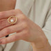 Ring pearl ring - Novaluxe