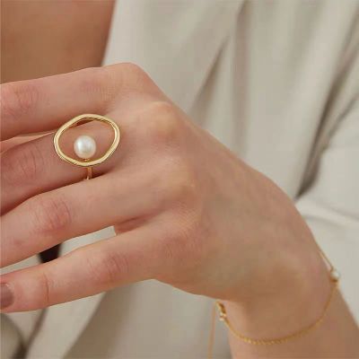 Ring pearl ring - Novaluxe