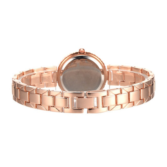 Watches-Set Bangle Clock Bracelet Wrist-Watch Quartz Women Fashion Ladies Brand Luxury - Novaluxe