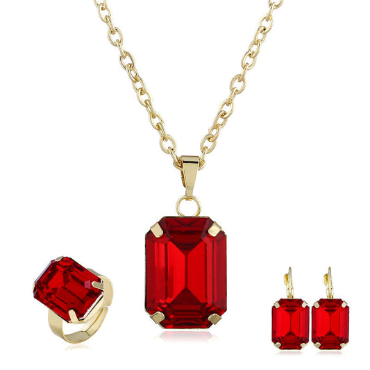 Bridal jewelry European and American jewelry set - Novaluxe