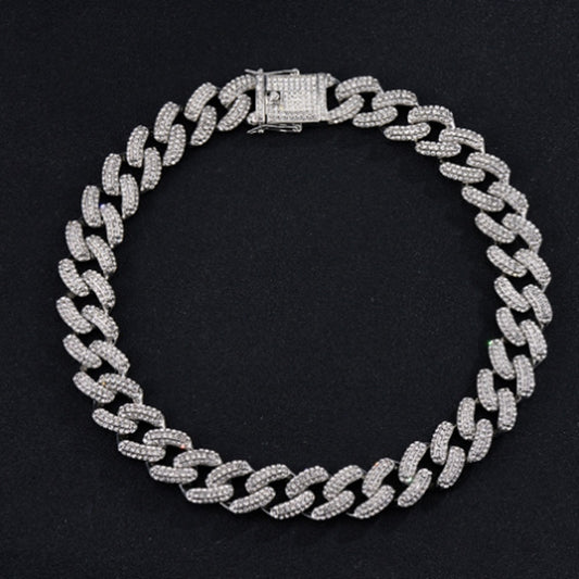 Jewelry Hip Hop Rhinestone Necklace Trend Bold Chain - Novaluxe