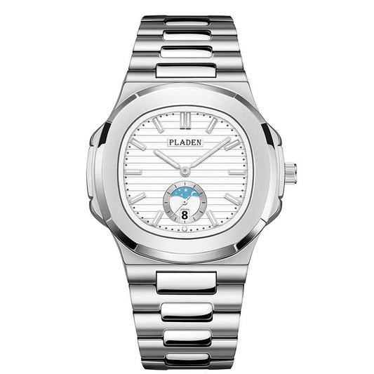 Pladen Waterproof Quartz Watch – Stylish, Durable, and Precise Timekeeping