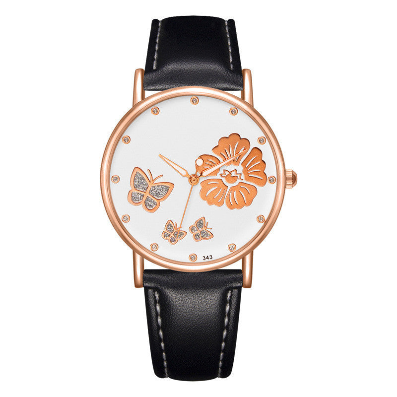 Fashion Ladies Watches Rhinestone Belt - Novaluxe
