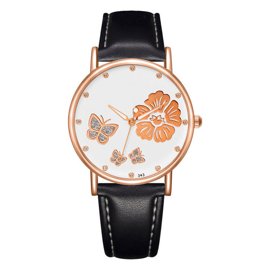 Fashion Ladies Watches Rhinestone Belt - Novaluxe