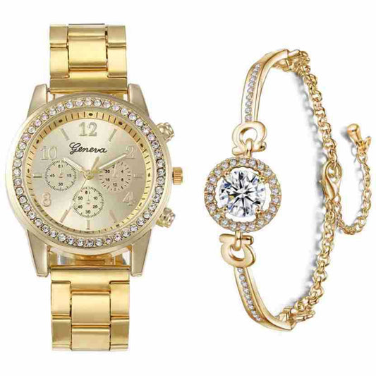 Fashion Steel Belt Men's And Ladies' Watches Couple Quartz Watch - Novaluxe